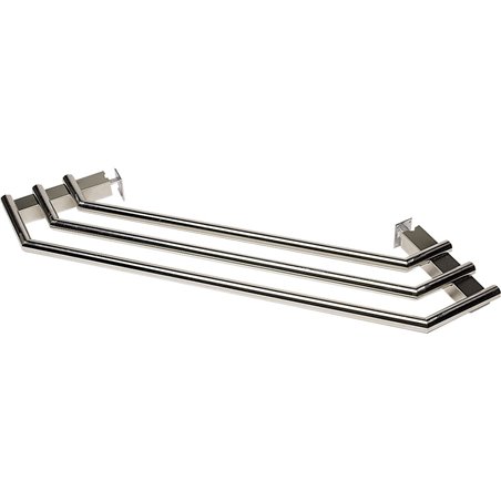 Rampe &agrave; plateaux tubulaire d'angle 90&deg; (externe S80/AE90) - Diamond - S80/RI90