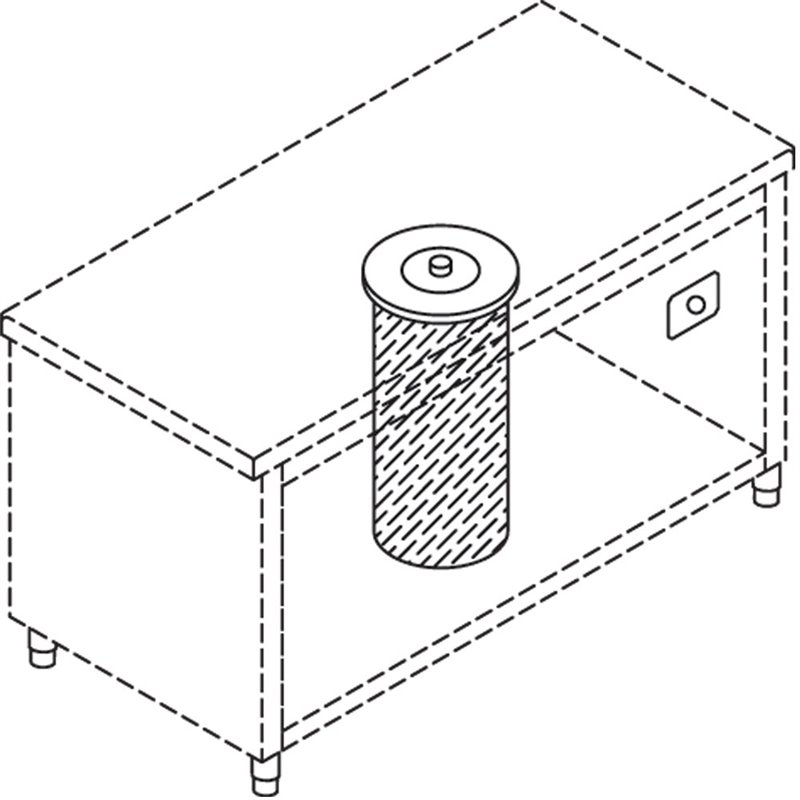 El&eacute;vateur chauffant pour assiettes (avec couvercle), capacit&eacute; 50-60 diam. 190 - 260 mm - Diamond - S80/SAC