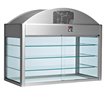 Vitrine r&eacute;frig&eacute;r&eacute;e ind&eacute;pendante avec rideau (avec fond) - Diamond - S80/VRAF15-R2