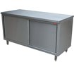 Table armoire neutre, portes coulissantes - Diamond - TA147/B