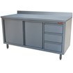 Armoire 2 portes coullissantes, 3 tiroirs, murale - Diamond - TA167CD/B-D