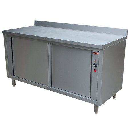Armoire chauffante 2 portes coullissantes, murale - Diamond - TE187/B-D