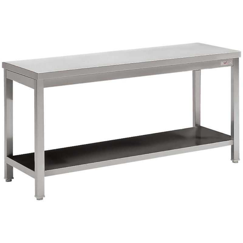 Table de travail ECO avec tablette inf&eacute;rieure - Diamond - WR-TXT4-14