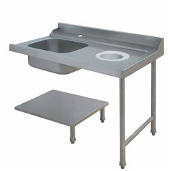Table de pr&eacute;lavage "droite" (tous mod&egrave;les) - Diamond - DLVS-D12