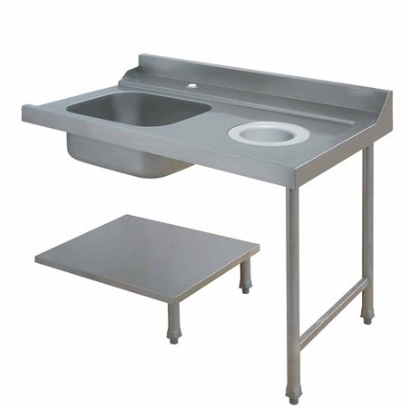 Table de pr&eacute;lavage "droite" (tous mod&egrave;les) - Diamond - DLVS-D12