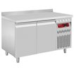 Table frigorifique "murale" ventil&eacute;e, 2 portes GN 1/1, 260 Lit. - Diamond - DT131/P9A
