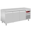 Table frigorifique ventil&eacute;e, 3 portes GN 1/1, 405 Lit. - Diamond - DT178/P9