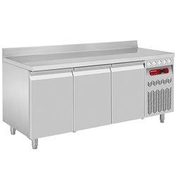 Table frigorifique "murale" ventil&eacute;e, 3 portes GN 1/1, 405 litres - Diamond - DT178/P9A