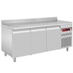Table frigorifique "murale" ventil&eacute;e, 3 portes GN 1/1, 405 litres - Diamond - DT178/P9A