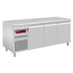 Table frigorifique ventil&eacute;e, 3 portes GN 1/1, 405 Lit. groupe a gauche - Diamond - DT178/P9GX