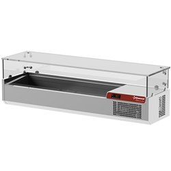 Saladette avec vitre 1400 mm - Diamond - SY140/PL1