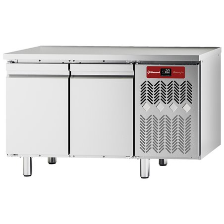 Table frigorifiques ventil&eacute;e, 2 portes GN 1/1 - Diamond - TFC2/AG-1
