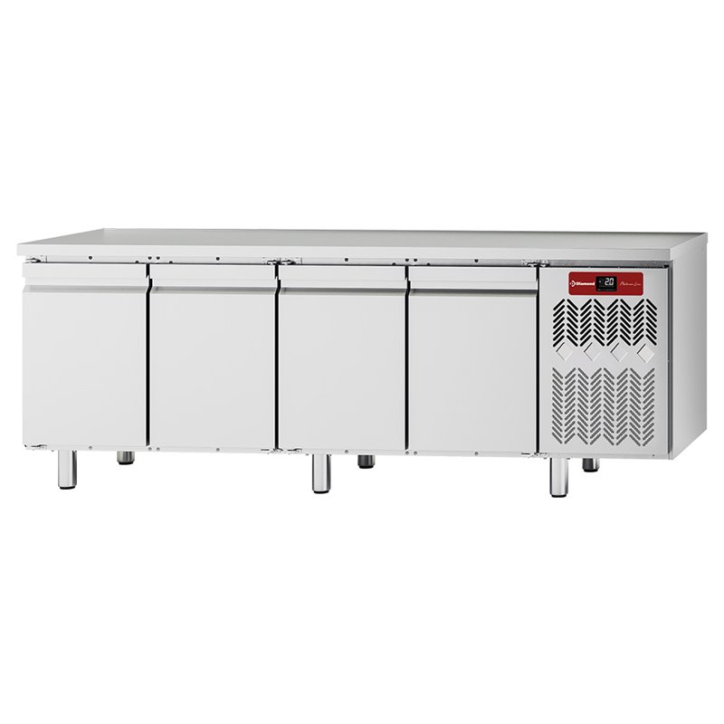 Table frigorifique, ventil&eacute;e, 4 portes GN 1/1 - Diamond - TFC4/AG-5