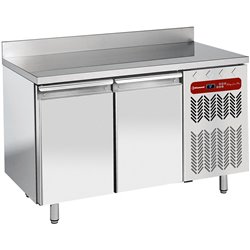 Table frigorifique "murale", ventil&eacute;e, 2 portes EN 600x400, 345 litres - Diamond - TP2N/HA-R2
