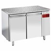 Table de cong&eacute;lation, vent., 2 portes EN 600x400 - Top en granit (Sans groupe) - Diamond - TPS2B/HG