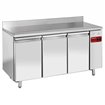 Table de cong&eacute;lation,"murale", ventil&eacute;e, 3 portes GN 1/1, 405 Lit.(Sans groupe) - Diamond - TS3B/HA