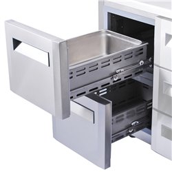 Kit bloc 2 tiroirs (1/2 + 1/2 ) - Diamond - WR-GTKC-C2