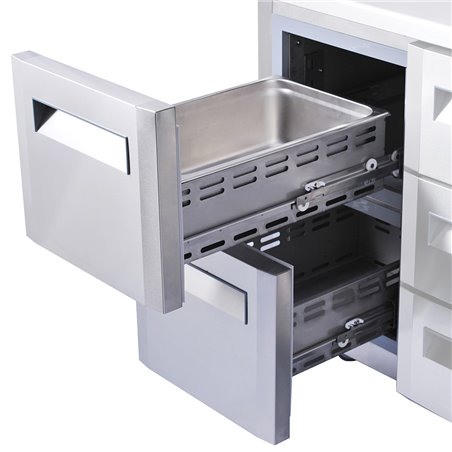 Kit bloc 2 tiroirs (1/2 + 1/2 ) - Diamond - WR-GTKC-C2