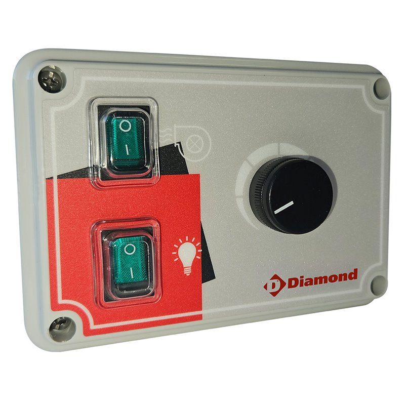Variateur &eacute;lectronique + interrupteur pour LED - Diamond - VK5/B