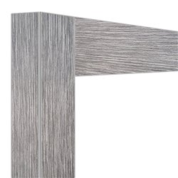 D&eacute;co jonction 2x 216 Lt.M&eacute;l&egrave;ze cendre - Diamond - DE21-U-LC/N
