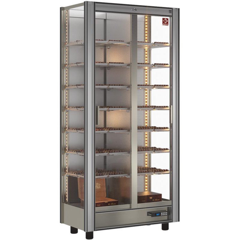 Vitrine r&eacute;frig&eacute;r&eacute;e chocolat Lt. 530 - Modulable - Diamond - GCC-1-R2