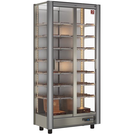 Vitrine r&eacute;frig&eacute;r&eacute;e chocolat Lt. 530 - Modulable - Diamond - GCC-1-R2