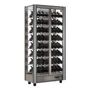 Vitrine r&eacute;frig&eacute;r&eacute;e &agrave; vins Lt. 530 - Traversant - Modulable - Diamond - GVV-2/TR-R2