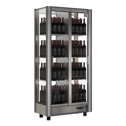 Vitrine r&eacute;frig&eacute;r&eacute;e &agrave; vins Lt. 530 - Traversant - Modulable - Diamond - GVV-3/TR-R2