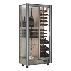 Vitrine r&eacute;frig&eacute;r&eacute;e &agrave; vins Lt. 530 - Modulable - Diamond - GVV-4-R2