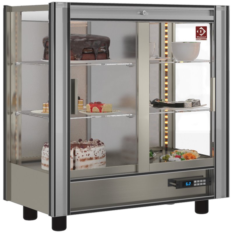 Vitrine r&eacute;frig&eacute;r&eacute;e gastronomie Lt. 216 - Modulable - Diamond - PGN-1-R6
