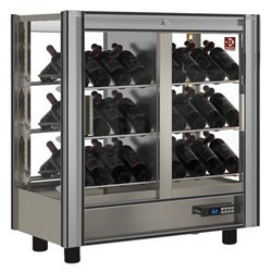 Vitrine r&eacute;frig&eacute;r&eacute;e &agrave;&nbsp; vins Lt. 216 - Traversante - Modulable - Diamond - PVV-2/TR-R6