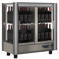 Vitrine r&eacute;frig&eacute;r&eacute;e &agrave;&nbsp; vins Lt. 216 - Traversante - Modulable - Diamond - PVV-3/TR-R6