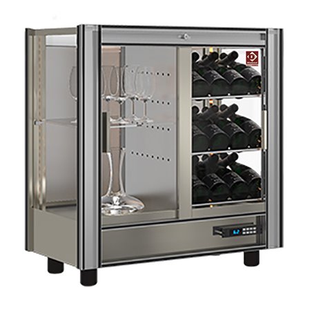 Vitrine r&eacute;frig&eacute;r&eacute;e &agrave;&nbsp; vins Lt. 216 - Modulable - Diamond - PVV-4-R6