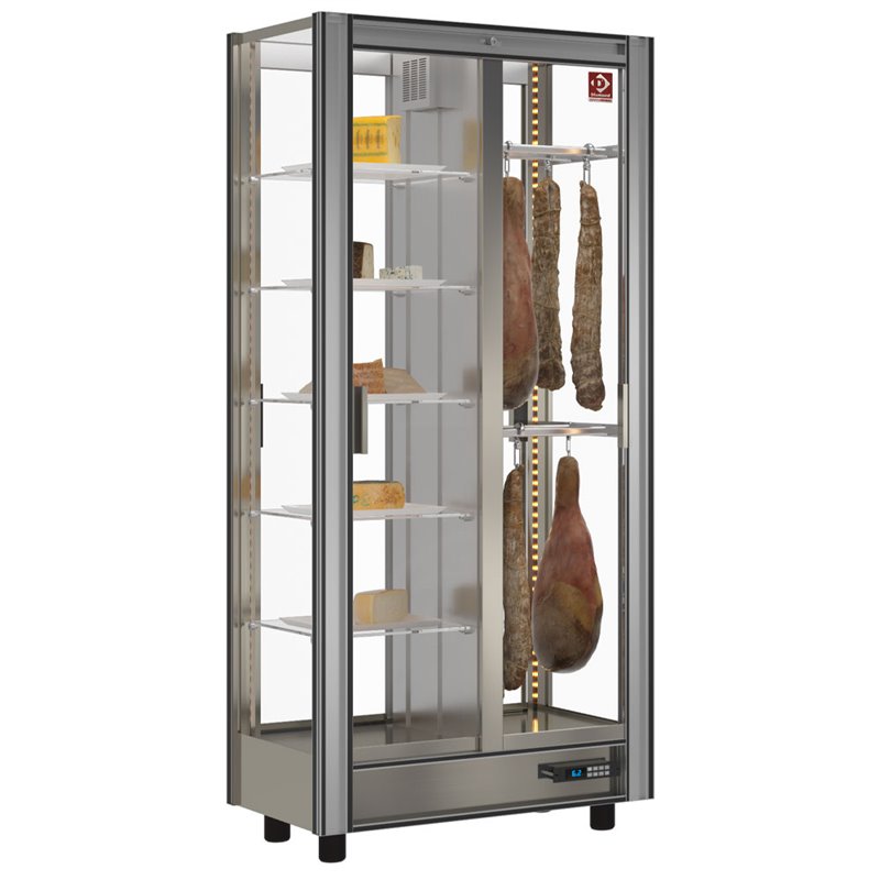 Vitrine r&eacute;frig&eacute;r&eacute;e charcuterie Lt. 530 - Traversant - Modulable - Diamond - VSA-1/TR-R2