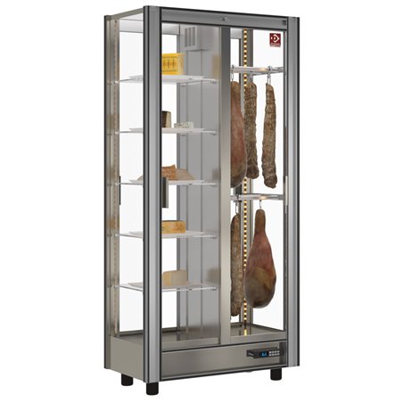 Vitrine r&eacute;frig&eacute;r&eacute;e charcuterie Lt. 530 - Traversant - Modulable - Diamond - VSA-1/TR-R2