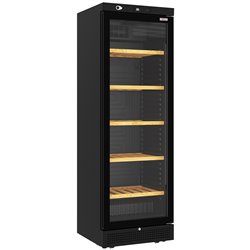 Vitrine cave &agrave; vins ventil&eacute;e 382 litres - 5 niveaux - NOIRE - Diamond - WR-38G7-CV