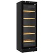 Vitrine cave &agrave; vins ventil&eacute;e 382 litres - 5 niveaux - NOIRE - Diamond - WR-38G7-CV