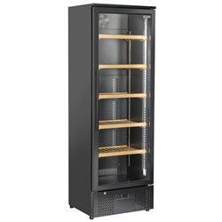 Vitrine cave &agrave; vins, 300 Lt, 1 temperature - NOIRE - Diamond - WR-CWP1-38