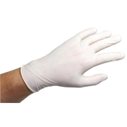 Gants en latex poudr&eacute;s M