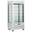 Vitrine "FULL vitr&eacute;e" 600 Lt., 5 niveaux en verre, ventil&eacute;e -  PASTRY - BLANC - Diamond - MAX/609-PW