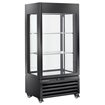 Vitrine "FULL vitr&eacute;e" 600 Lt., 1 niveau + 2 &eacute;tag&egrave;res, ventil&eacute;e - WINE - NOIR - Diamond - MAX/609-VB
