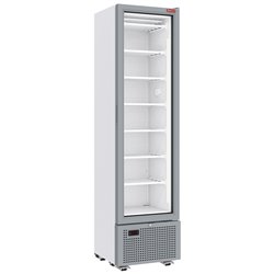 Vitrine ventil&eacute;e n&eacute;gative vitr&eacute;e 221 litres - 7 niveaux fixes - BLANCHE - Diamond - SSN33-SW