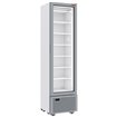 Vitrine ventil&eacute;e n&eacute;gative vitr&eacute;e 221 litres - 7 niveaux fixes - BLANCHE - Diamond - SSN33-SW