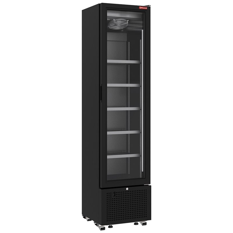 Vitrine ventil&eacute;e positive 221 litres NOIRE - Diamond - SSP32-SB