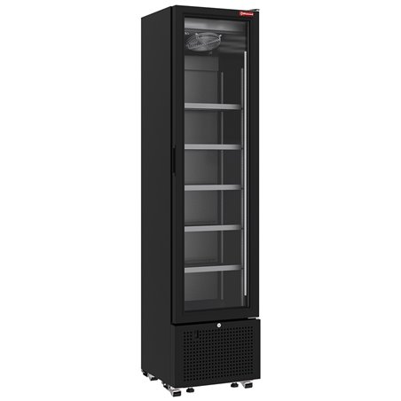 Vitrine ventil&eacute;e positive 221 litres NOIRE - Diamond - SSP32-SB