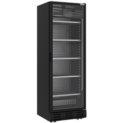 Vitrine ventil&eacute;e positive 382 litres NOIRE - Diamond - WR-38CS-SB
