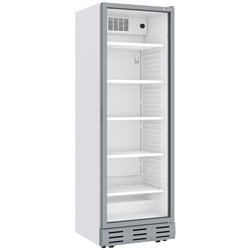 Vitrine ventil&eacute;e positive 382 litres BLANCHE - Diamond - WR-38CS-SW