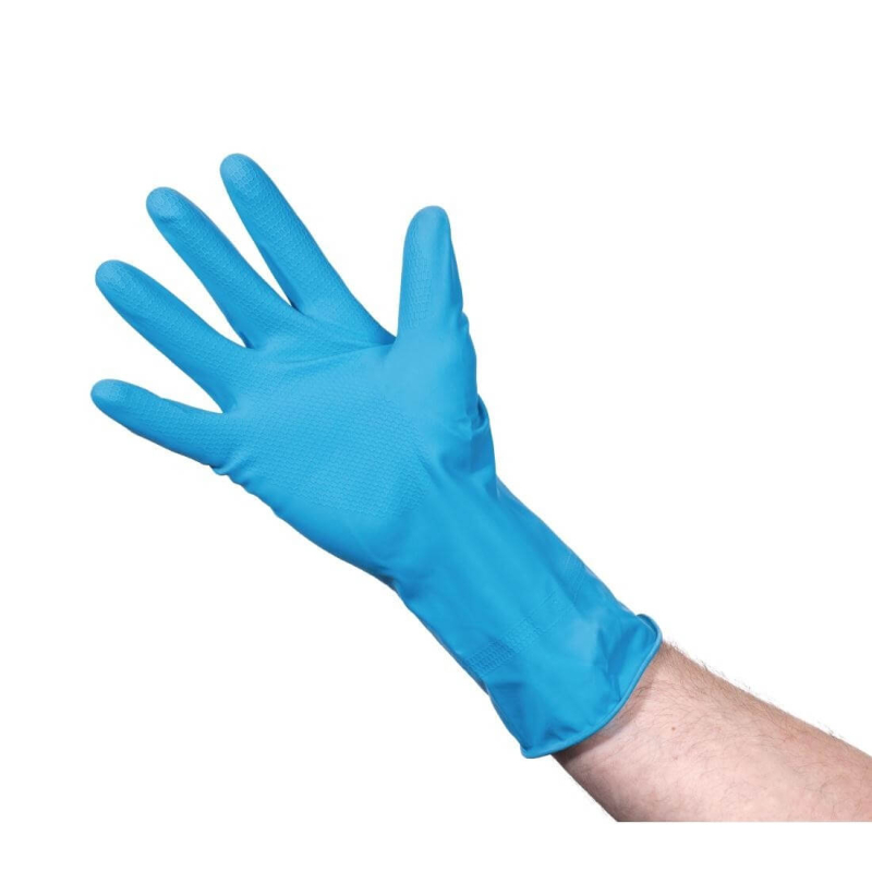 Gants multi usages bleus Jantex - Taille L - Robustes et confortables - R&eacute;f. F953-L - Jantex