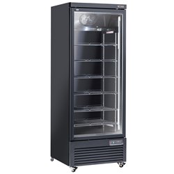Vitrine Frigo verticale, 1 porte, 615 litres  - NOIRE - Diamond - WR-VP56-1B