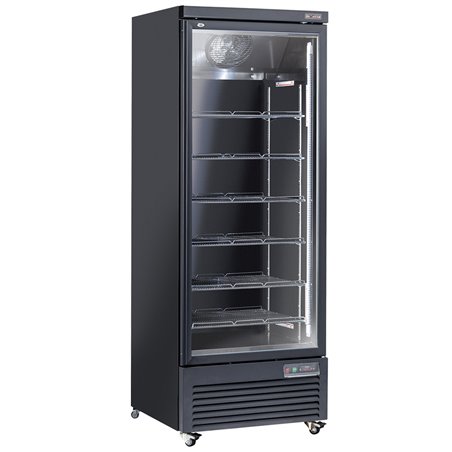 Vitrine Frigo verticale, 1 porte, 615 litres  - NOIRE - Diamond - WR-VP56-1B